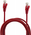 Patchcord przewód kabel UTP kat. 6e 2,0m czerwony wtyk - wtyk