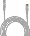 Patchcord przewód kabel UTP kat. 5E 2,0m wtyk - wtyk szary