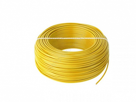 Kabel LgY 1x0,75mm H05V-K przewód żółty