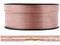 Przewód kabel głośnikowy 2x1,5mm OFC Cu 100m przezroczysty