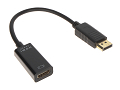 Adapter złącze wtyk DisplayPort - gniazdo HDMI na kablu