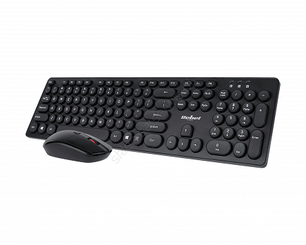 Zestaw klawiatura i mysz bezprzewodowa Rebel WS400