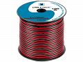 Przewód kabel głośnikowy 2x1,5mm CCA 100m czarno-czerwony