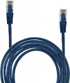 Patchcord przewód kabel UTP kat. 5E 2,0m wtyk - wtyk niebieski