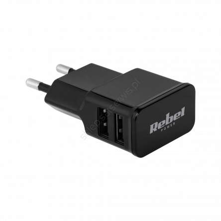 Ładowarka USB sieciowa 2xUSB 2A 230V