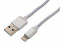 Kabel USB ładowarka do iPhone Apple Lightning 2m silver