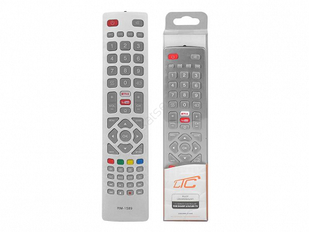 Pilot do TV LCD/LED Sharp, Blaupunkt, Technika RM-L1589, Netflix, Youtube.