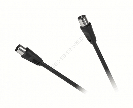 Przewód TV-V 3,0m czarny