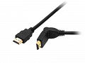 kabel HDMI kątowy 3,0m z regulowaną końcówką
