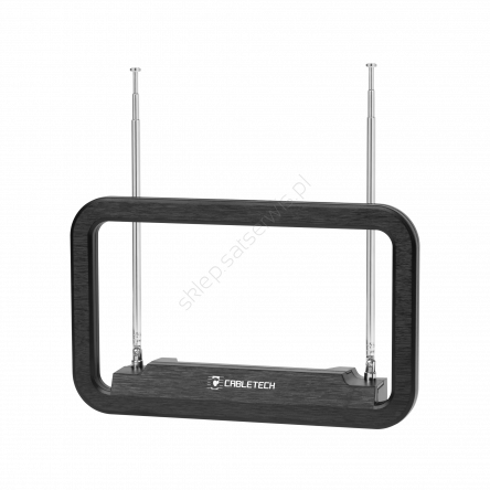 Antena pokojowa do cyfrowej telewizji naziemnej DVB-T2 Cabletech