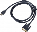 Kabel wtyk DVI-D 24+1 - wtyk HDMI długość 3,0m
