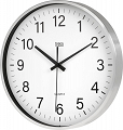 Zegar ścienny 30 cm srebrny Teesa
