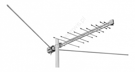 Antena zewnętrzna kierunkowa DigiLog combo VHF+UHF logarytmiczna pasywna