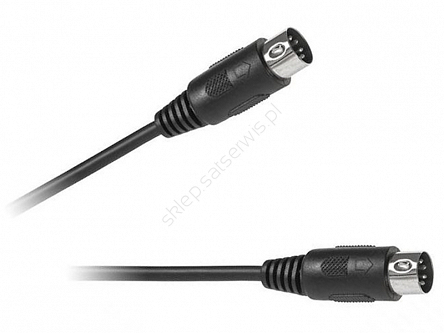Kabel audio zakończony wtykami DIN5, długość 1,2m