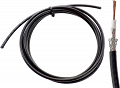 Kabel koncentryczny H155 50 Ohm 1 metr oplot Al