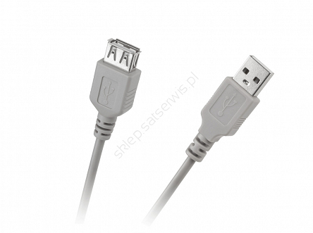 Kabel przedłużacz USB 2.0 wtyk A-gniazdo A 1,8m