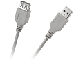 Kabel przedłużacz USB 2.0 wtyk A-gniazdo A 1,8m
