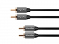 Kabel audio 2xRCA-2xRCA długość 1,8m Kruger&Matz wtyk - wtyk