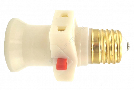 Adapter rozgałęźnik żarówki E27 (złodziejka)