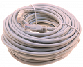Patchcord przewód kabel UTP kat. 5e 25m szary wtyk - wtyk