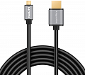 Kabel wtyk mikro HDMI - wtyk HDMI 1,8m Kruger&Matz 2.0 4K UHD