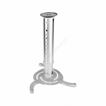 solidny uchwyt sufitowy do projektora U-102 srebrny