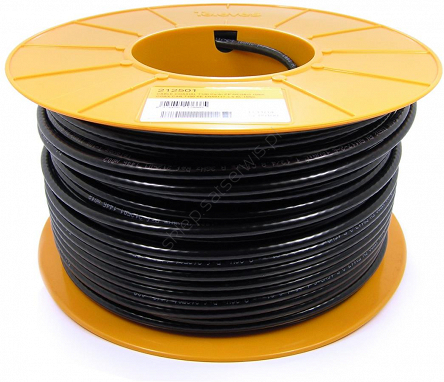 Przewód kabel koncentryczny Televes T100 żyła Cu 1,13mm czarny