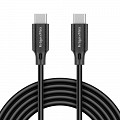 Kabel USB PD 100W wtyk typu C - wtyk typu C długość 1,0m