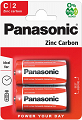 Baterie C (R14) cynkowo-węglowe Panasonic blister 2szt