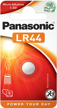 Baterie zegarkowa AG13 LR44 LR1154 alkaliczne Panasonic 1szt