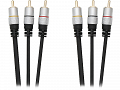 Przewód kabel 3xRCA - 3xRCA Cinch 1,5m wersja Silver