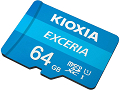 Karta microSD XC 64GB UHS-I U1 Kioxia z adapterem