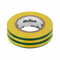 Taśma izolacyjna klejąca REBEL (0,13 mm x 19 mm x 20 yd) żółto-zielona