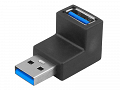 Adapter przejściówka USB 3.0 wtyk prosty - gniazdo kątowe