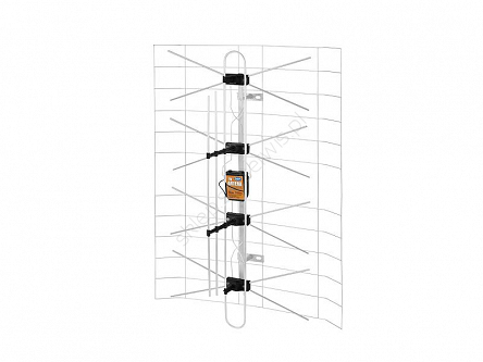 Antena siatkowa DIPOL 3DX kpl ze wzmacniaczem i zasilaczem (MUX 8 ,polaryzajca pionowa)