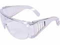 Okulary ochronne VOREL TVS wykonane z poliwęglanu, bezbarwne