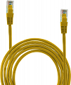 Patchcord przewód kabel UTP kat. 5E 2,0m wtyk - wtyk żółty