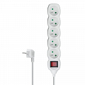 Przedłużacz elektryczny 5xGN+UZ+W 1,5m