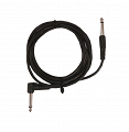 Kabel JACK 6,3 wtyk-wtyk kątowy 2,5m