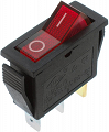 Przełącznik ON-OFF bistabilny 3 pin 230V IRS-101 kołyskowy czerwony