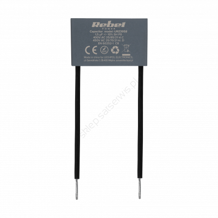 Kondensator rozruchowy MKSP-8 o pojemności 1,5uF 450V do silników jednofazowych