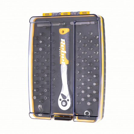 Zestaw z klucza z grzechotką 1/4