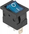 Przełącznik ON-OFF bistabilny 3 pin 230V MK1011 kołyskowy niebieski