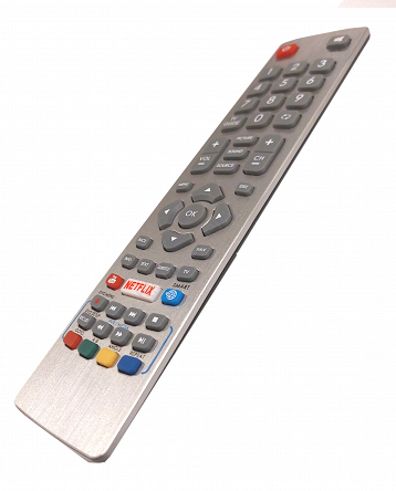 Pilot uniwersalny BLAUPUNKT, TECHNIKA, SHARP. srebrny