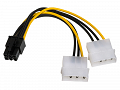 Adapter kabel 2x Molex - PCI-Expres 6-pin do zasilaczy ATX AK-CA-13