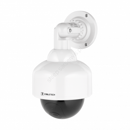 Atrapa kamery obrotowej z LED DK-10 imitacja monitoringu CCTV
