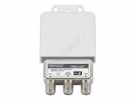 przełacznik Diseqc 2/1 Opticum