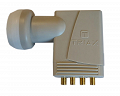 Konwerter satelitarny LNB Quad Triax na 4 odbiorniki TQD 404 Gold